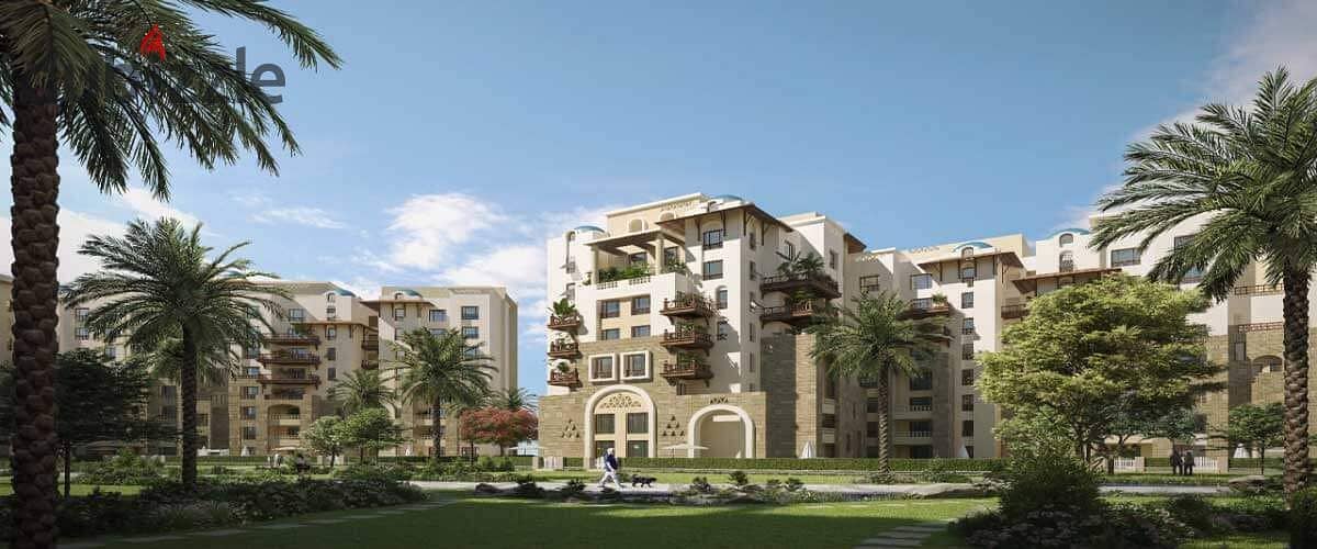 Apartment for sale in Anakaji project new capital city شقه للبيع في العاصمه الاداريه بافضل مكان استثماري بجوار الحي الدبلوماسي وحي السفارات 0