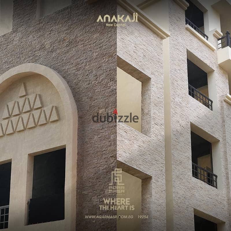 Apartment for sale in Anakaji project new capital city شقه للبيع في العاصمه الاداريه بافضل مكان استثماري بجوار الحي الدبلوماسي وحي السفارات 3