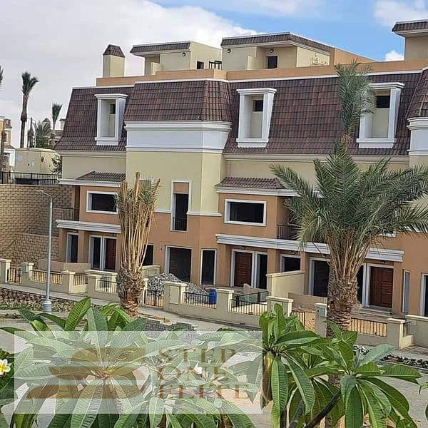 Townhouse 206m for sale in the best location in New Cairo 3