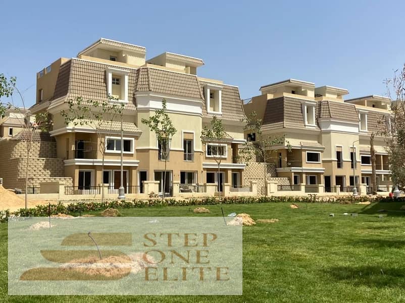 Townhouse 206m for sale in the best location in New Cairo 10