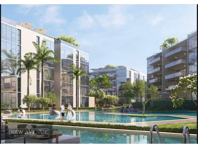 2-bedroom Apartment for sale in Lake View Residences 2, Delivery 2026, BUA 131 m ,2 bathroom with installments 5