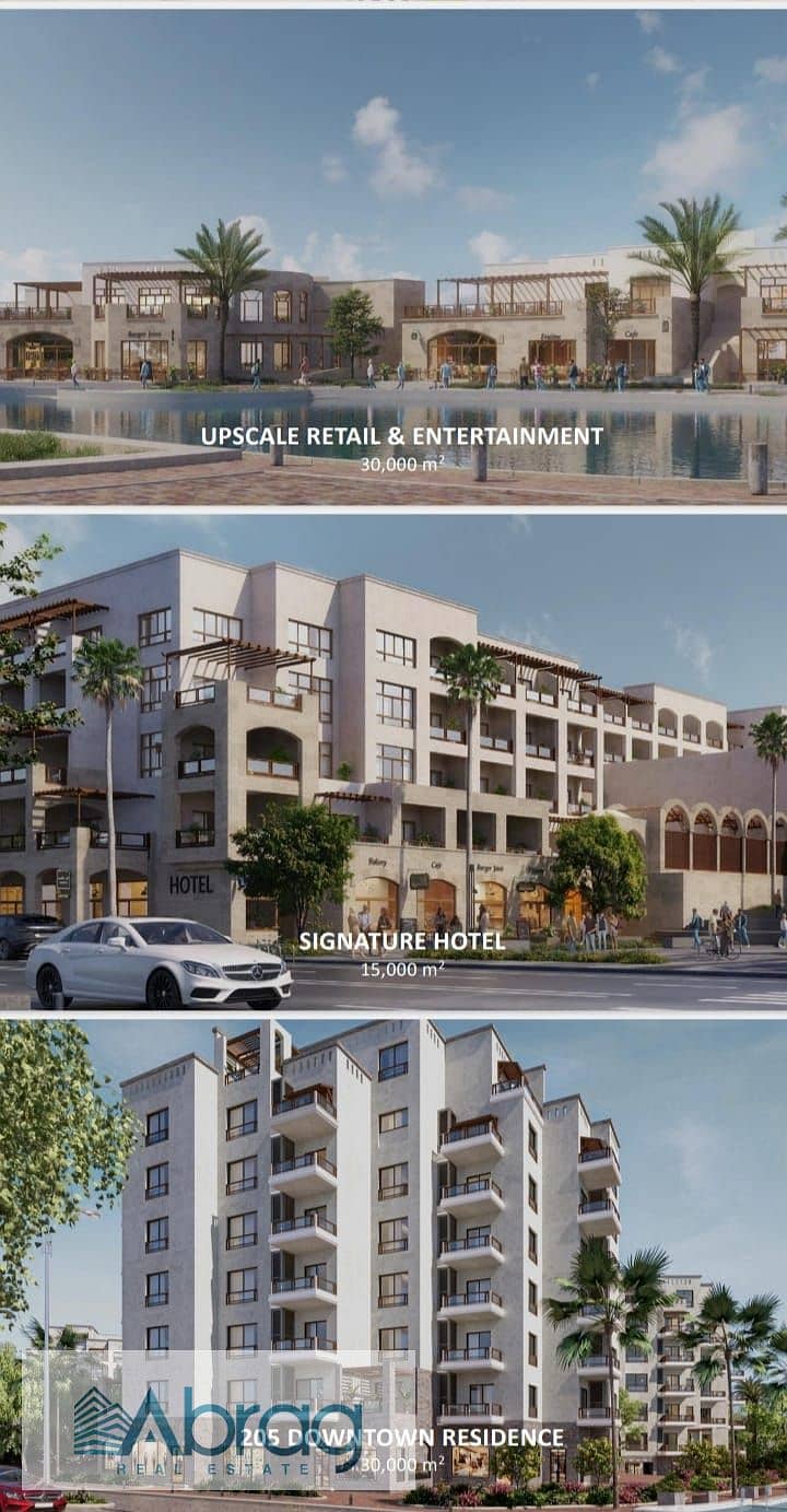 Apartments For sale in Canal Walk Island 205 Compound - Arkan Palm 9