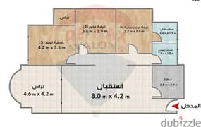 بنتهاوس للبيع ب ستيلا هايتس سيدى عبد الرحمن - فيو رائع للبحر والبول