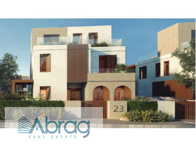 Opportunity to receive 2025 twin house for sale installments at the best price, View Landscape, Zayed, VYE 4