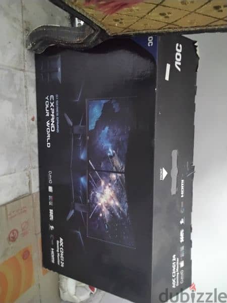 شاشه aoc c24g1 144hz 1