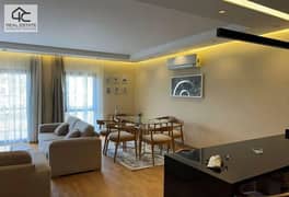 Fully finished apartment with air conditioners, View Landscape Bahri, for sale in Fifth Square - Delivery 3 month 0