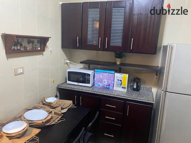 A fully furnished apartment at madinaty for rent 3 bedrooms 9