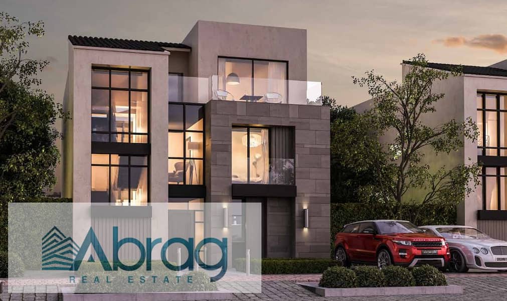 Opportunity at the best price for a townhouse for sale, receipt 2025, installments, view of the landscape, Sheikh Zayed KEEVA 3