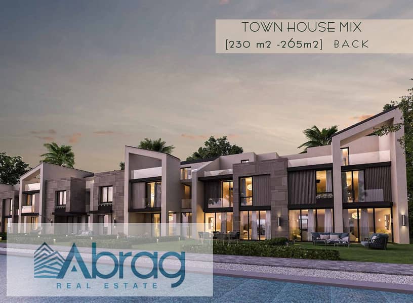 Opportunity at the best price for a townhouse for sale, receipt 2025, installments, view of the landscape, Sheikh Zayed KEEVA 9