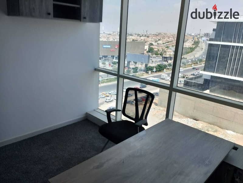 A fully furnished administrative office in the Business Plus Mall , directly on North teseen , in front of Maxim Mall and close to transportation 1