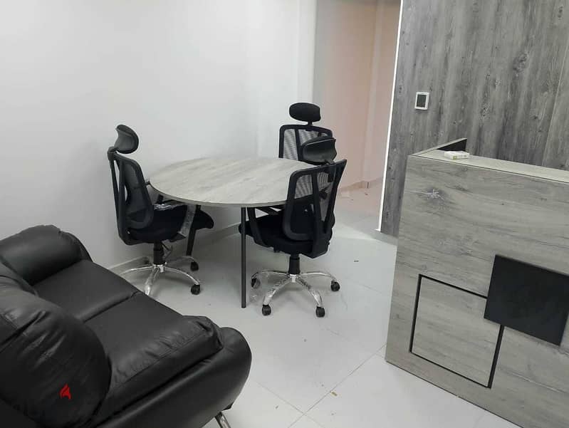 A fully furnished administrative office in the Business Plus Mall , directly on North teseen , in front of Maxim Mall and close to transportation 2