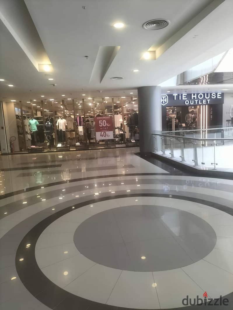 With a down payment of (300 thousand), I own a commercial store in Nord Mall in 6th October City  Nord mall بمقدم (300 الف) امتلك محل تجارى فى مول 8