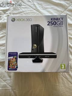 Xbox 360 250 GB with Kinect sensor and games 0