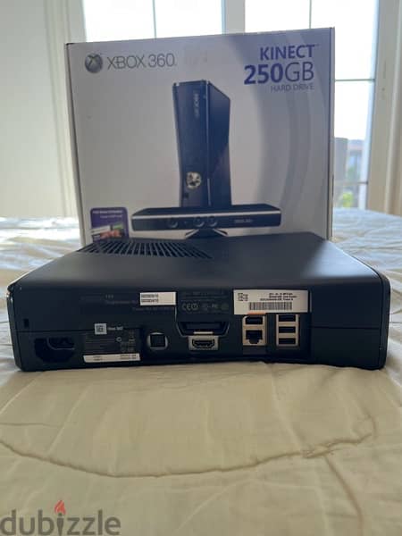 Xbox 360 250 GB with Kinect sensor and games 9