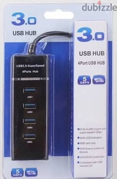 4 Port USB HUB