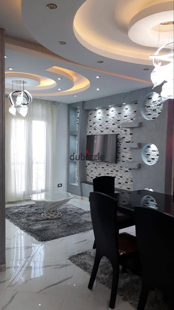 Furnished apartment for rent in Al-Rehab, group 8 8