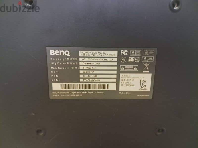 BENQ LCD SCREEN 2