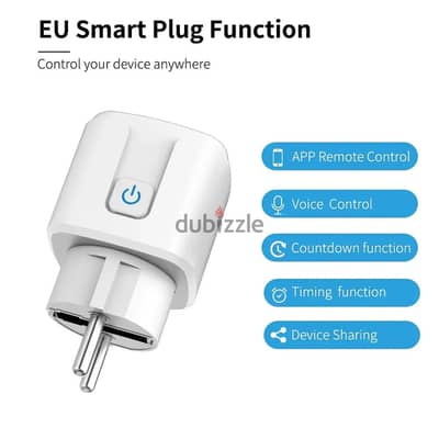 Smart Socket EU 16A Wifi Smart Plug With Power Monitoring Smart Home