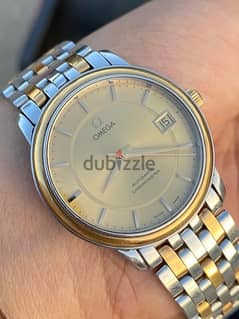 omega deville prestige half gold