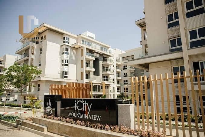 شقة للبيع موقع مميز تكملة أقساط ريسيل ماونتن فيو اي سيتي التجمع الخامس Resale Mountain View I city New Cairo 2