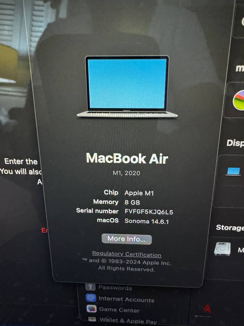 MacBook Air M1 2020 12