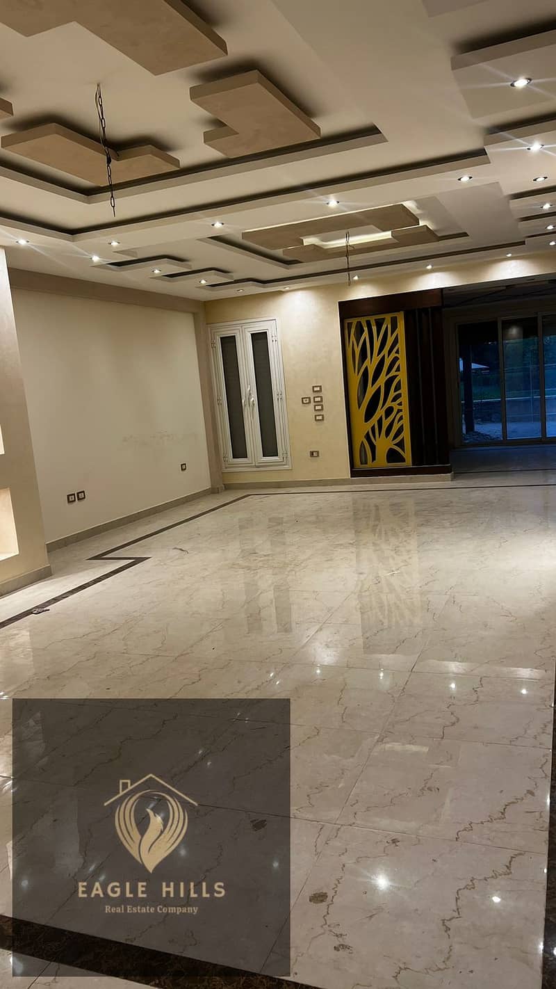 i villa garden for sale in MNVHB fully finished جاردن فيلا تشطيب الترا لوكس اول سكن للبيع في ماونتن فيو هايد بارك التجمع 4