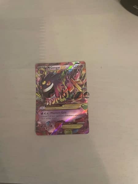 pokèmon MGengar EX limited edition 1