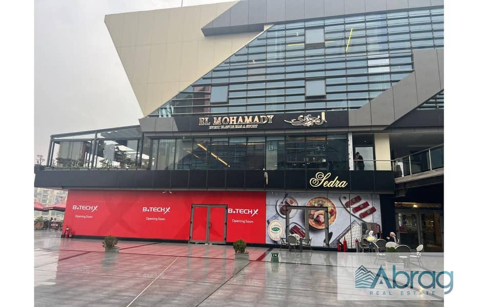 Shop 130m For Sale in The Gate Plaza El Sheikh Zayed immediate delivery DP 30% over 3 YRS 4