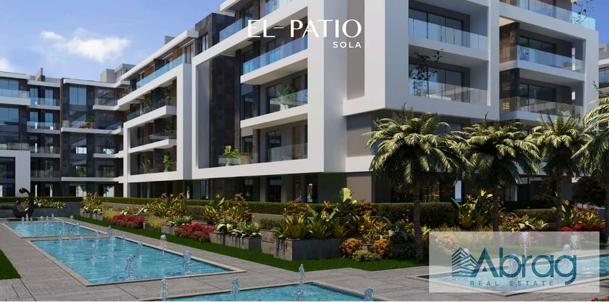 Great Investment Opportunity Lavista Sherouk Suez Road Apartments Project New Launch Patio Sola 1