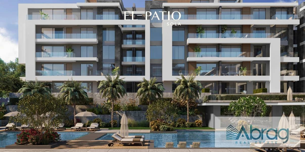 Great Investment Opportunity Lavista Sherouk Suez Road Apartments Project New Launch Patio Sola 3