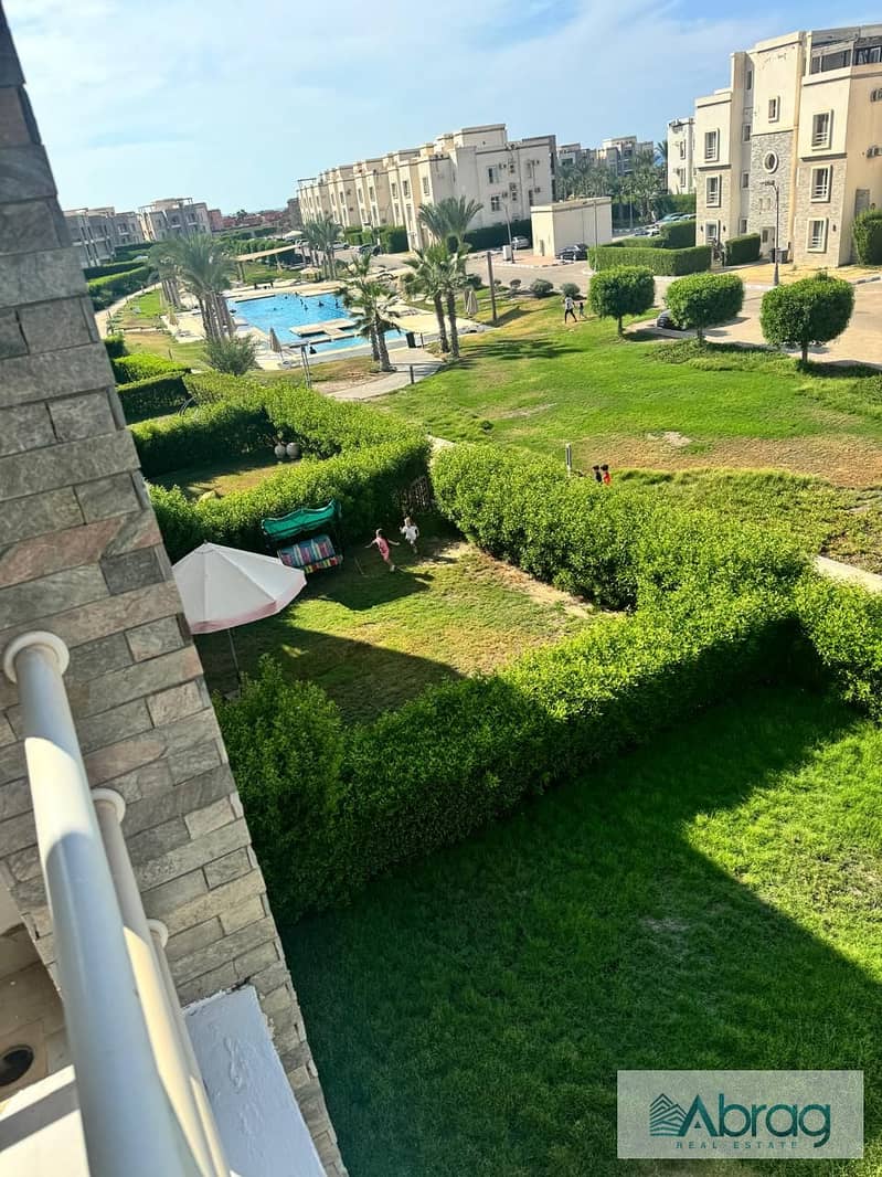 Prime Chalet for sale Amwaj North Coast Sidi-Abdelrahman first use pool view fully finished 10