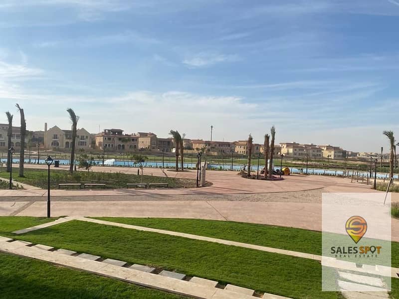 Studio with garden for sale in the Fifth Settlement, Hyde Park Compound - Bahri - open view of the largest landscape in the Middle East 7