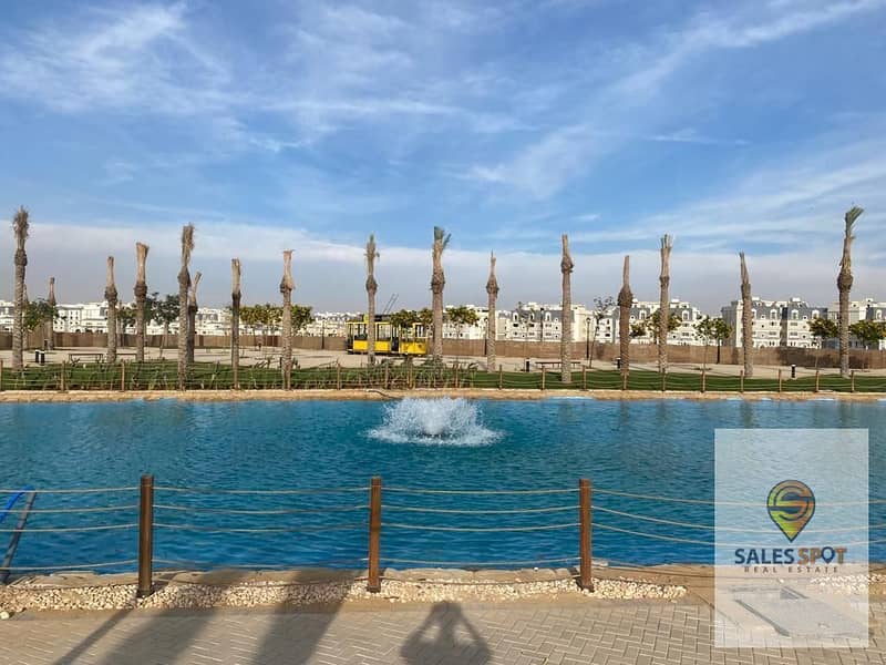 Studio with garden for sale in the Fifth Settlement, Hyde Park Compound - Bahri - open view of the largest landscape in the Middle East 9