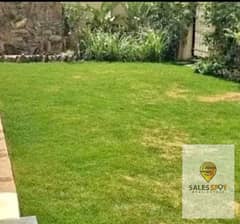 Apartment 205m with a private garden in Sarai Compound on Suez Road next to Madinaty and El Shorouk