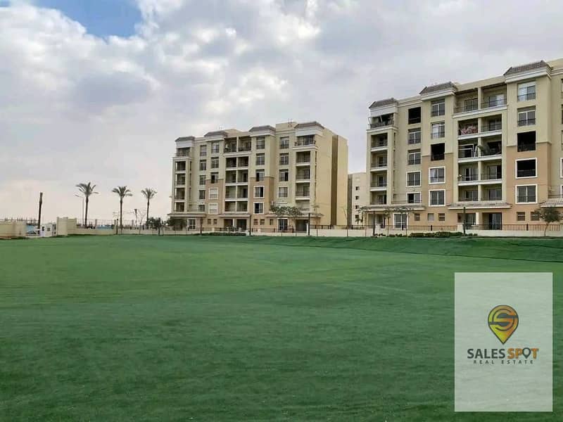 Apartment 205m with a private garden in Sarai Compound on Suez Road next to Madinaty and El Shorouk 8