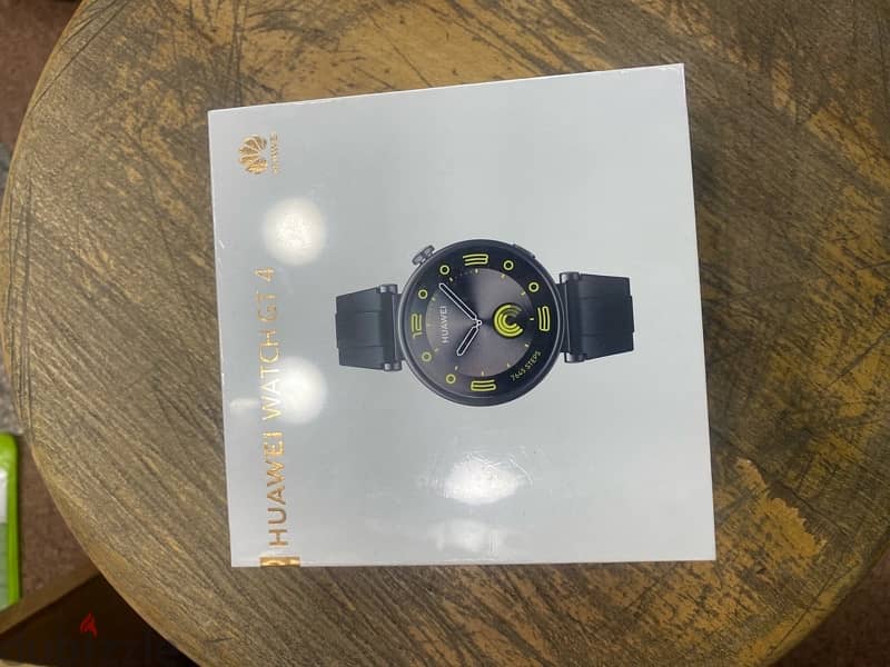 Huawei Watch GT 4 41M Black جديد متبرشم 0