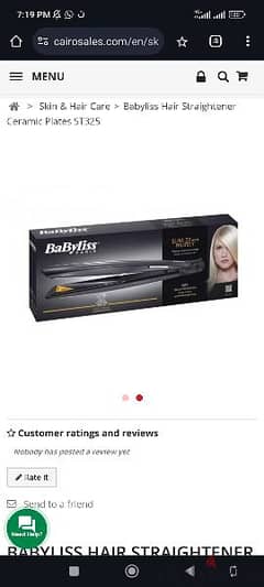 babyliss st325e