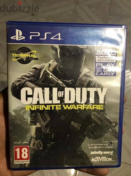 call of duty warfare ps4 cd 1