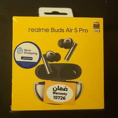 سماعه ريلمي جديدة متبرشمه Realme air 5 pro