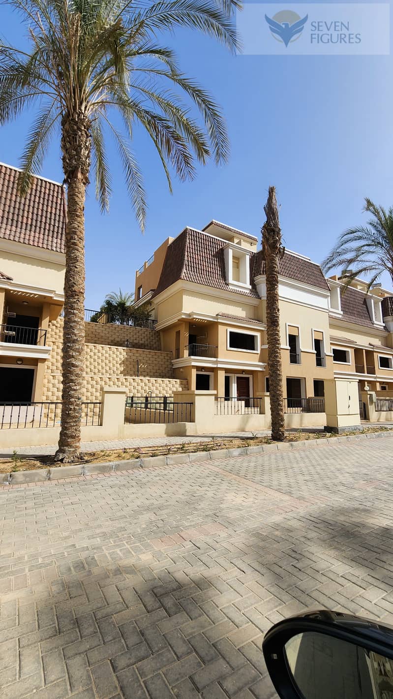 Villa 212m 42% discount in the Fifth Settlement in New Cairo next to Madinaty, The Butterfly Compound, Mostakbal City 3