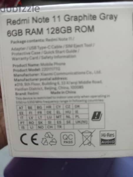 Xiaomi Redmi Not 11 4