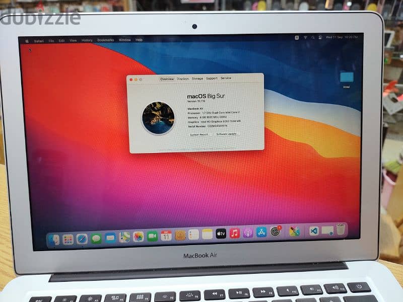 MacBook air 2013 core i7 5