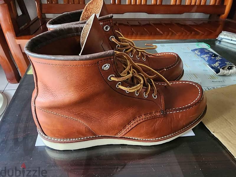 Red wing 875 Heritage Moc Toe Oro Legacy. Full Grain leather Size 46 3