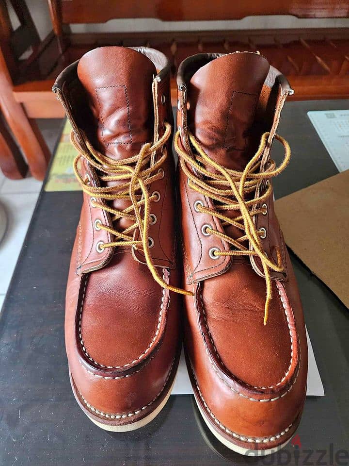 Red wing 875 Heritage Moc Toe Oro Legacy. Full Grain leather Size 46 4