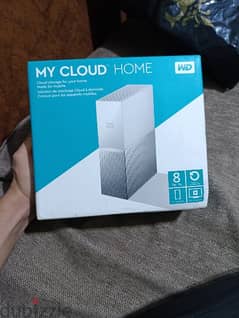 WD my cloud home 8TB - وسترن ديجيتال ماي كلاود هوم 8 تيرابايت.