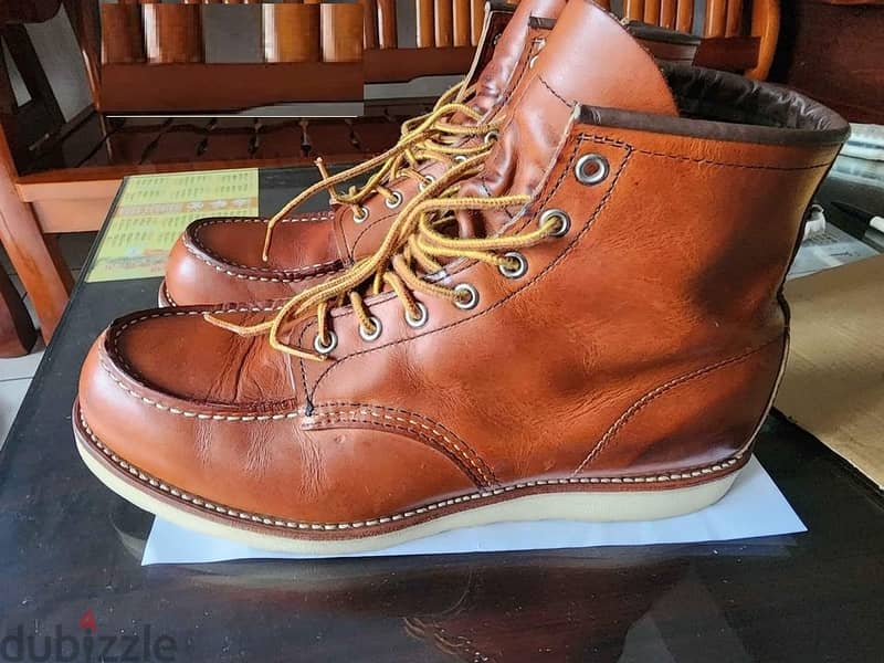 Red wing 875 Heritage Moc Toe Oro Legacy. Full Grain leather Size 46 1