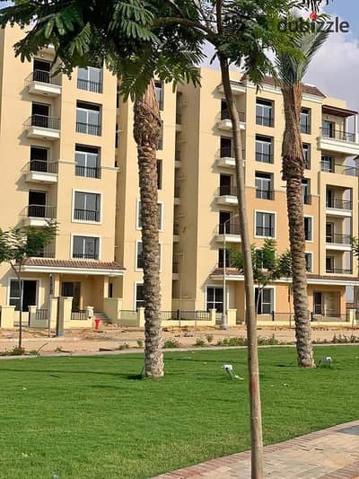 Apartment for sale with roof in installments in a very special location on the landscape in Mostaqbal City, Compound (Saray), Emdad, Fifth Settlement