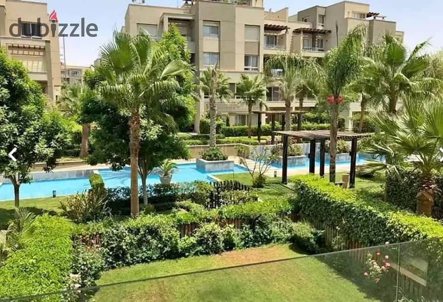 شقة للبيع 121م ارضي بـ جاردن متشطبة في سوان ليك التجمع الاول بالقرب من واتر واي Apartment 121m with Garden Flexi Finished in Swan lake New Cairo 9