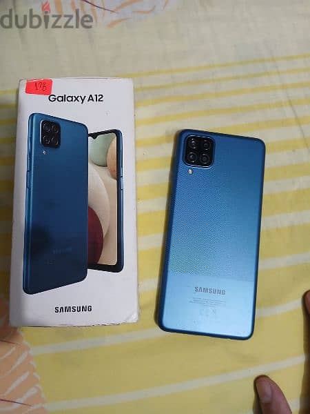 Samsung A12 رام ٤ ذاكرة ١٢٨ 1