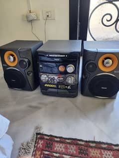 cassette CD player & radio